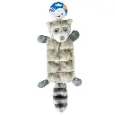 Duvo+ Plush Racoon squeaky Dog Toy 45x21x10cm grey (3).webp