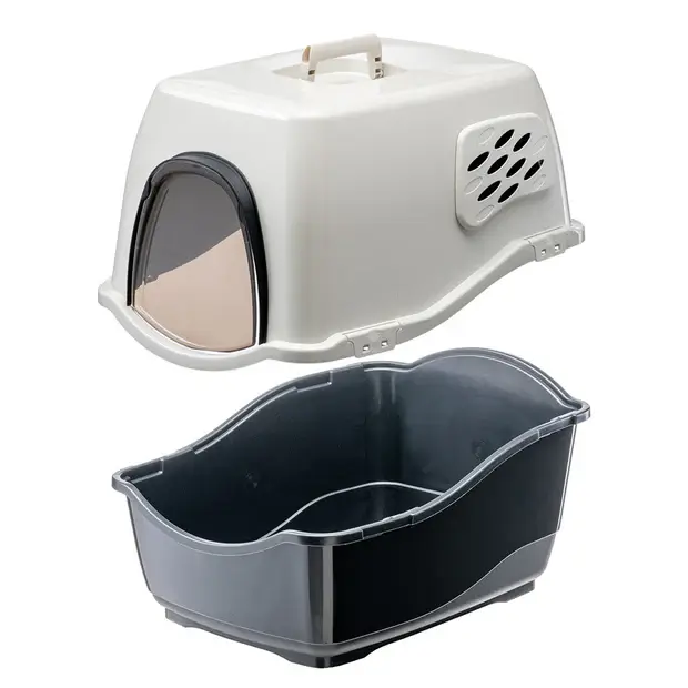 Ferplast Bill Cat Litter Box 50 x 40 x H 42cm (2).webp