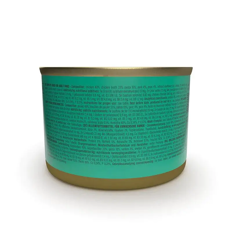 Schesir Taste The World Dog Wholefood - Chicken With Carbonara150g (Min Order- 8 Cans) (3).webp