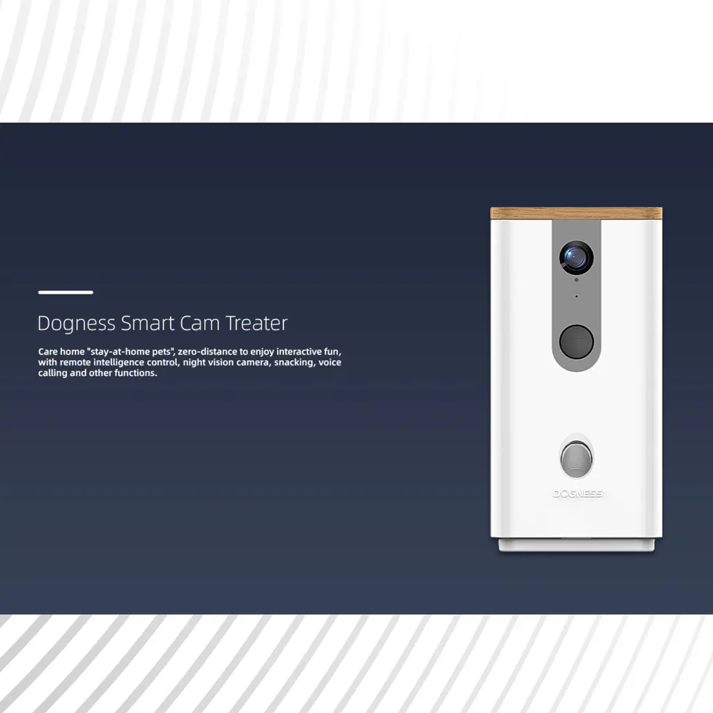Dogness Smart Pet Treat Dispenser with HD – 1080p Camera App Control (1).webp