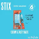 Schesir Stix Treat For Cat In Cream - Salmon 6x15g (Min Order- 12 Pack) (4).webp