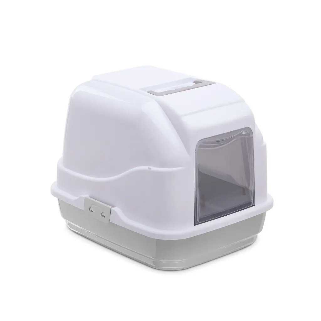 IMAC MY CAT-Hooded Cat Toilets-50 x 40 x 40cm Mixed Colors (1).webp