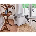 Moderna Casetta Camelia Revolutionary Litter Box- Soft White, L 75.7 x W 45 x H 45 cm (2).webp