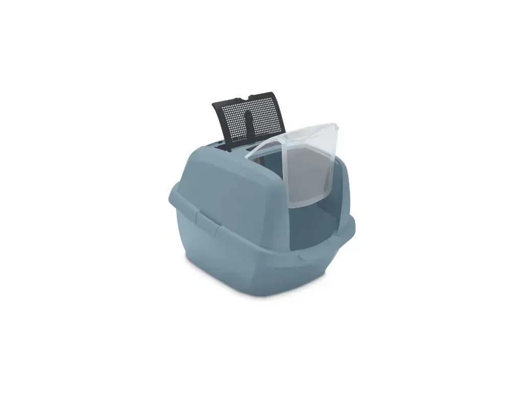Imac – Maddy 2nd Life-Hooded Cat Toilet-Blue (65×47.5×47.5cm).webp