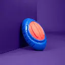 Pado Oval Blue And Red Tougher Toy (13.2x7.7x7.6cm) (4).webp
