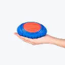 Pado Oval Blue And Red Tougher Toy (13.2x7.7x7.6cm).webp