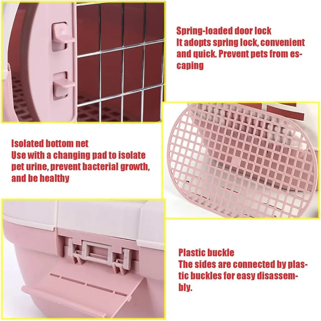 Pado Guard Pet Carrier 49x31.5x28cm-Blue (6).webp