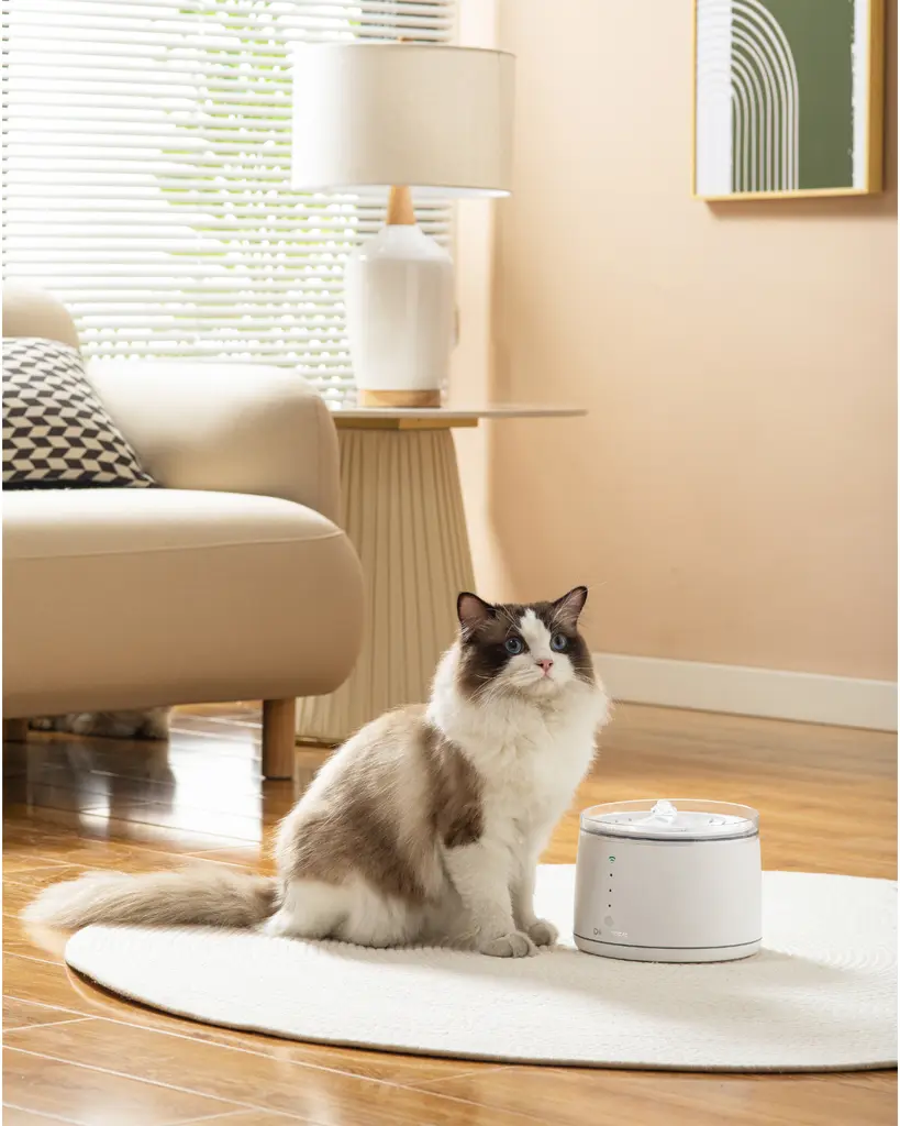 Dogness Smart Water Feeder For Pets (App Controlled)-White (1).webp