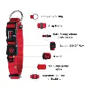 DOCO® Signature Nylon Collar-3.8 x 51-78cm(XL)-Navy Blue (3).webp