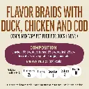 Dog Fest Flavor Braids With Chicken, Duck And Fish 90g (1).webp