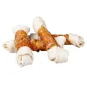 Duvo+ Chicken & Rawhide Small Bones[Weight - 1000g, Count - 13].webp