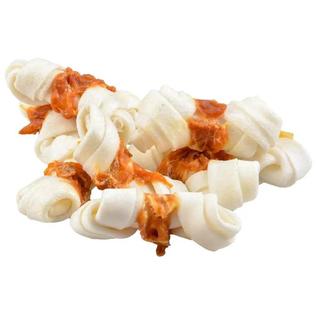 Duvo+ Chicken & Rawhide Small Bones[Weight - 1000g, Count - 86].webp