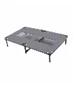 [LR12352] Duvo+ Dog Bed Relax, Grey[Dimension - 102.5x68x19cm].webp
