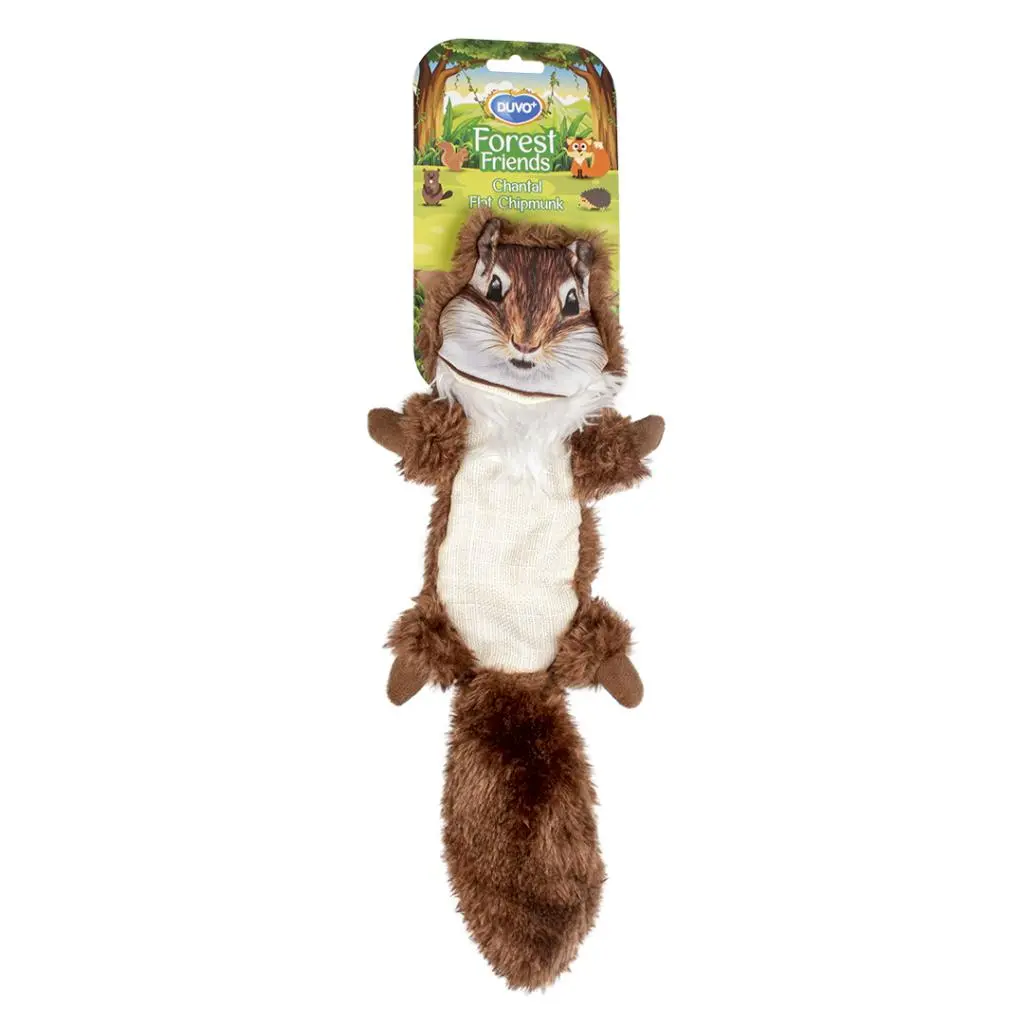 Duvo+ Forest Friends Sonny Flat Squirrel Dog Toy 44cm (1).webp