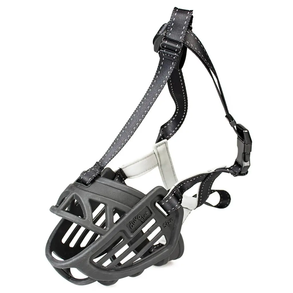 [LR12331] Duvo+ Muzzle Rubber Black[Size - M].webp