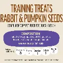 Dog Fest Training Treats Rabbit & Pumpkin Seeds 90g[Weight - 90g] (1).webp