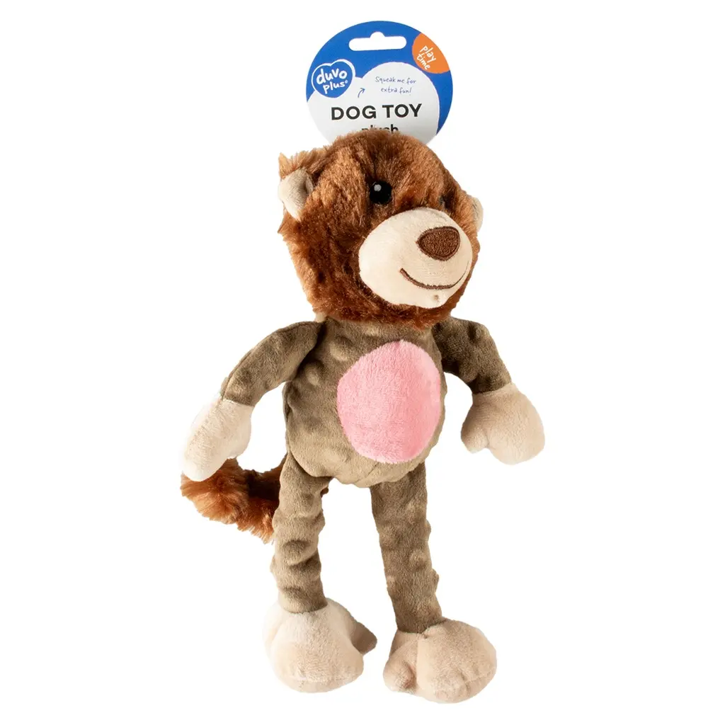 Duvo+ Plush Bear Crackle Dog Toy 34x21x8cm Brown (3).webp