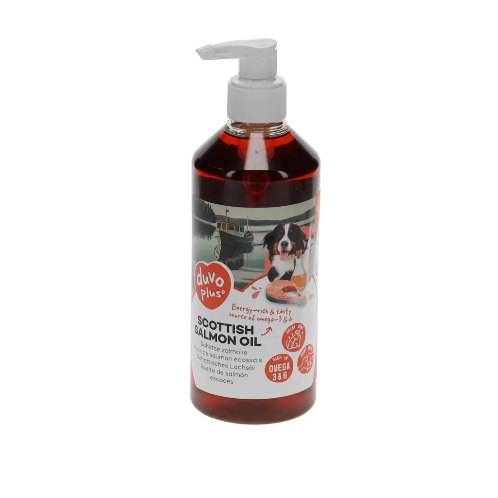 Duvo+ Scottish Salmon oil for Cats & Dogs 500ml (1).webp