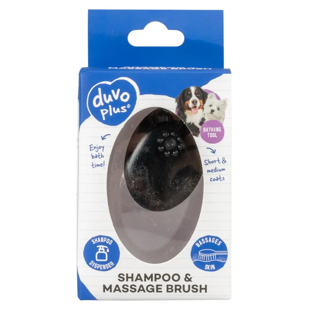 Duvo+ Shampoo And Massage Brush Black-11.5x7.5x6cm (3).webp