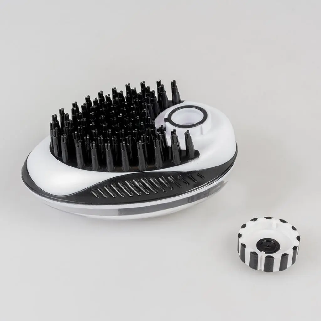 Duvo+ Shampoo And Massage Brush Black-11.5x7.5x6cm (1).webp
