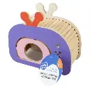 [LR14547] Duvo+ Small Animal Wooden Play House TV 19,6x8,5x17cm, Multicolour.webp