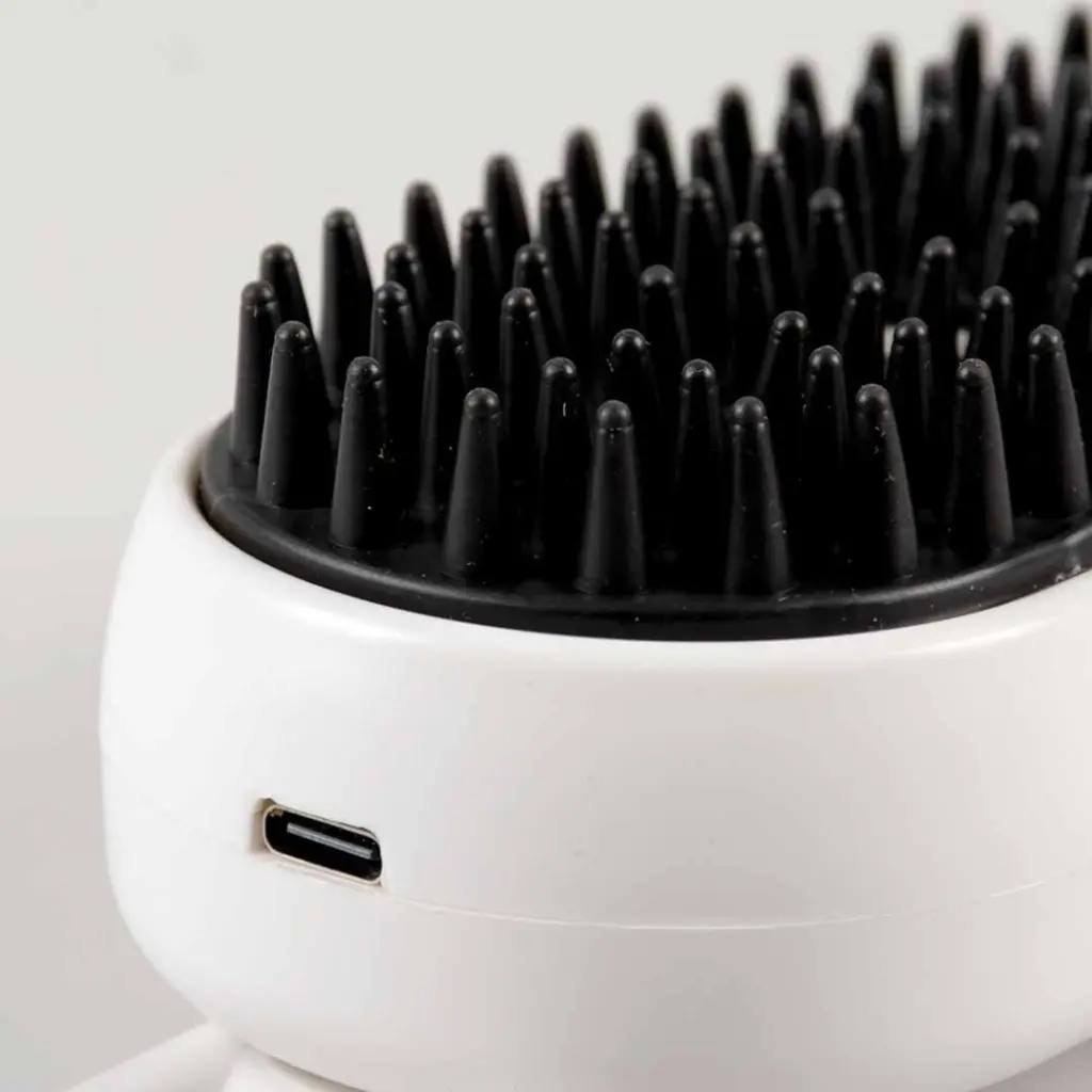 Duvo+ Steamy massage brush 12x6,5x5cm Black (1).webp