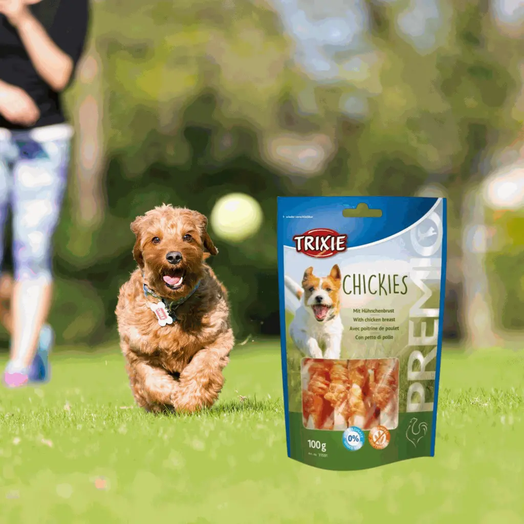 trixie chickies dog treats