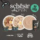 Schesir After Dark Pouch Velvet Mousse Chicken with Quail Egg 80g.webp