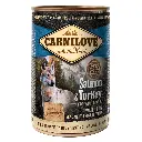 [8595602529278] Carnilove Salmon & Turkey Adult Wet Food Can 400g.webp