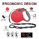 DOCO® ALL DAY ADVENTURE RETRACTABLE LEASH 6 Meter -16' UP TO 20KG-45LB(M) Blue.webp