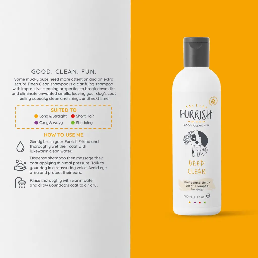 Furrish Deep Clean Shampoo 300ml - FR842303 (1).webp