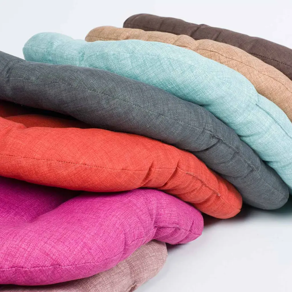 Duvo+ Oval Cushion Sewn Candy 60x45x8cm - Mixed Colors [As Single Piece].webp