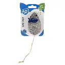 Duvo+ ECO Navy Mouse & Catnip 8,5x4,5x6cm Blue-Grey.webp