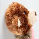 Duvo+ Plush Bear Crackle Dog Toy 34x21x8cm Brown (2).webp