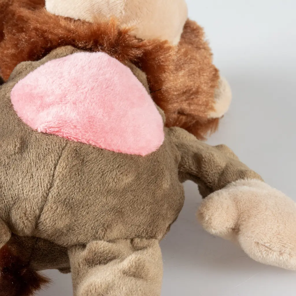 Duvo+ Plush Bear Crackle Dog Toy 34x21x8cm Brown.webp