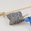 Duvo+ ECO Navy Playing Rod Kite Catnip 20x6x40cm Multicolour (1).webp