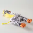 Duvo+ Plush Giraffe Retro Dog Toy 32x14x5cm Grey.webp