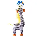 Duvo+ Plush Giraffe Retro Dog Toy 32x14x5cm Grey (3).webp