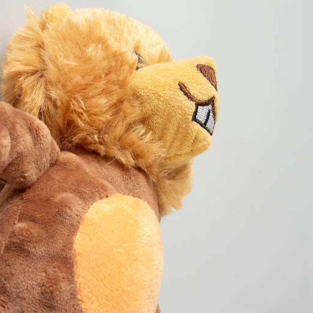 Duvo+ Plush Beaver crackle Dog Toy 34x21x8cm brown.webp
