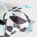 Duvo+ Plush Giraffe Retro Dog Toy 32x14x5cm Black-White (3).webp