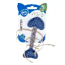 Duvo+ ECO Navy Fish Bone & Catnip 14,5x5x1cm Multicolour.webp