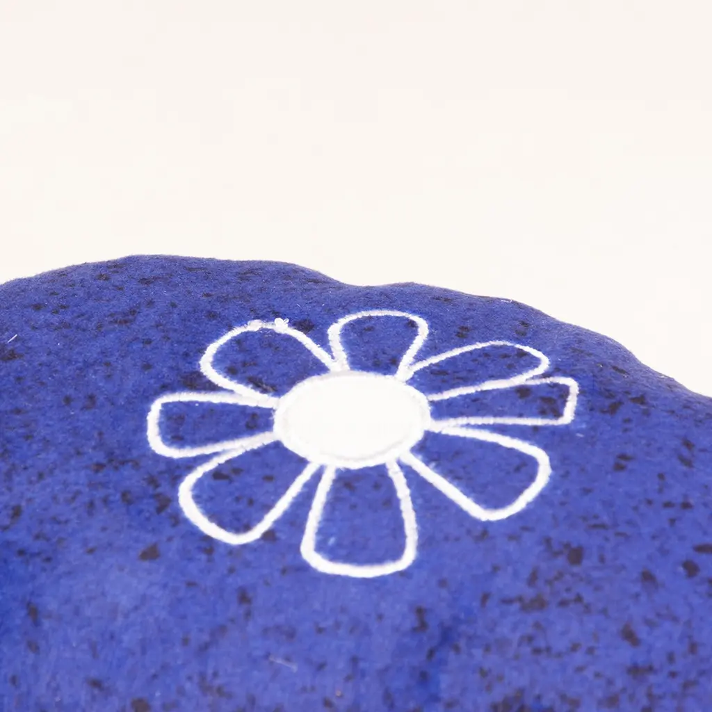 Duvo+ ECO Blossom Kicking Pillow & Catnip 20x11,5x5cm Blue (1).webp