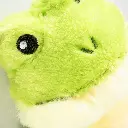 Duvo+ Plush Frog Crackle Dog Toy 34x21x8cm Green.webp