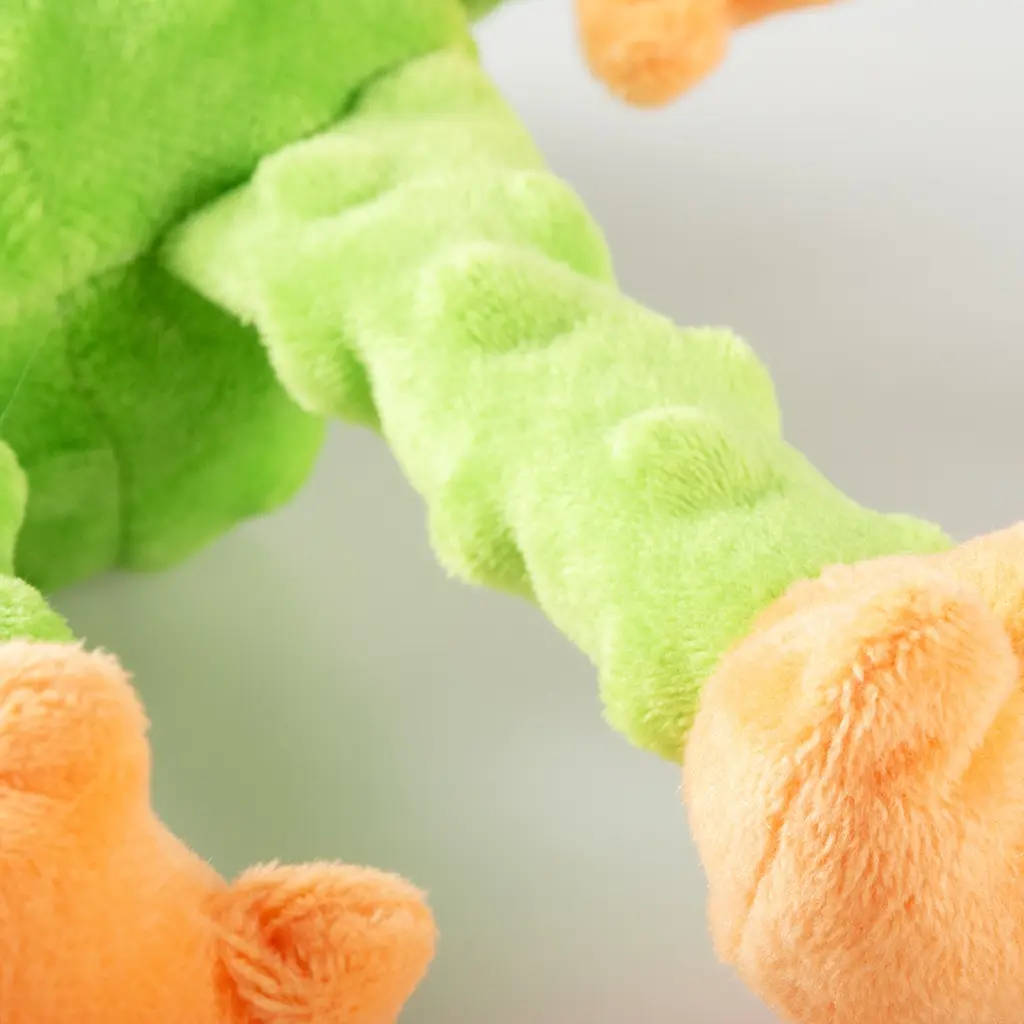Duvo+ Plush Frog Crackle Dog Toy 34x21x8cm Green (1).webp