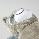 Duvo+ Plush Racoon Mega Squeaky Dog Toy 38x21x10cm Grey.webp