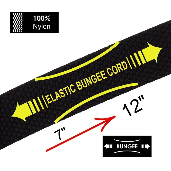 DOCO® Shock Absorbing BUNGEE Leash 4ft 2.5 x 120cm(L) Pink (2).webp