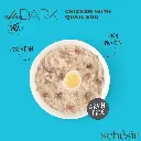 Schesir After Dark Patè For Cat - Chicken With Quail Egg 80g (Min Order- 12 Cans) (3).webp