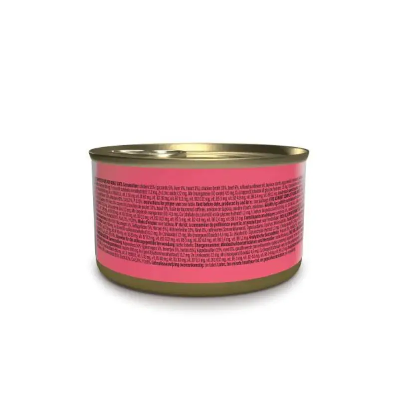 Schesir After Dark Wholefood In Broth For Cat - Chicken With Beef 80g (Min Order- 12 Cans) (1).webp