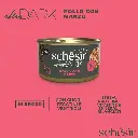 Schesir After Dark Wholefood In Broth For Cat - Chicken With Beef 80g (Min Order- 12 Cans).webp