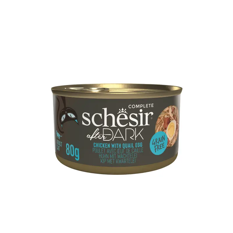 Schesir After Dark Wholefood In Broth Variety Pack For Cat 960g (80g x12 Cans) - 4 Flavors (3 Cans Each Flavor) (4).webp